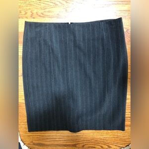 CENTRE VILLE Paris Gray Pinstripe Pencil Skirt  Size 10